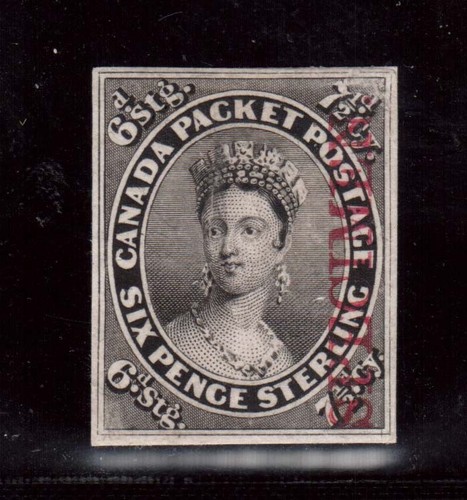 Canada 9tci plate proof on - #9tci,